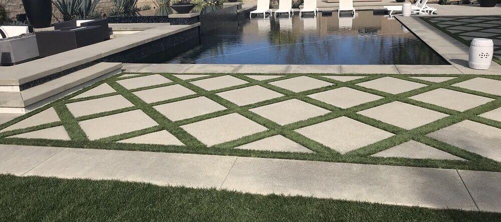 Pool Deck Pavers, Inland Empire Artificial Grass & Pavers